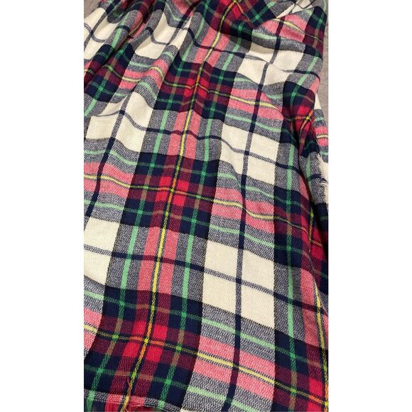 Old Navy Plaid Soft Huge Scarf Shawl New Red Green - Picture 3 of 4